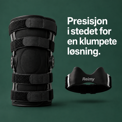 Riktig støtte mot akkurat det punktet der kneet sier ifra.